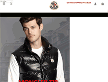 Tablet Screenshot of monclervipshop.com